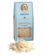 Das super leckere Salz mit Zironen Aroma von Inpetto gibt es auch im Nachfüllpaket mit 150g.
